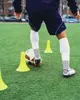 Erkekler Anti Slip Tutma Futbol Çorapları, Shin koruma kolları, shin koruma kayışları (çoraplar+kayışlar+kollar)