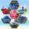 High quality Marine theme cute inflatables giant octopus Mermaid Shark Mussel sea animal model for aquarium decoration Ads 002