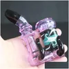 Smoking Pipes Purple With Filter Sn 5 Inch Pyrex Oil Burner Pipe Handblown Glass Bong Drop Delivery Home Garden Household Sundries A Dheuo