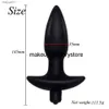 Massage 10 Frequentie Anale Plug Vibrerende Prostaat Massager Anale Raket Vibrator Butt Anale Speeltjes voor Mannen Mannelijke Volwassen Producten Sexy Winkel L230518