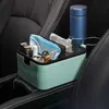 Nouvelle boîte de rangement de voiture multi-fonction accoudoir organisateurs voiture intérieur rangement accessoires de rangement pour téléphone tissu tasse porte-boissons