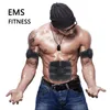 Tragbare schlanke Ausrüstung EMS Hüftmuskelstimulator Fitness Heben Gesäß Bauch Arme Beine Trainer Gewichtsverlust Körper Schlankheitsmassage mit Gel-Pads 230602