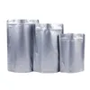 Thick Stand up Aluminum Foil Zip Lock Bag Resealable Food Moisture Coffee Beans Tea Nuts Gifts Zipper Storage Pouches
