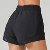 Kvinnors shorts Kvinnors sportkort utomhus som kör sommarövning shorts träning shorts stretchy atletisk kjol snabb torr aktiva skorter 230602