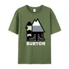 Erkek Tişörtleri Burton Snowboards Yeni Tişört Boyutu S 5XL J230602