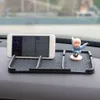 New 1PCS Car Dashboard Anti-slip Mat Phone Key Holder Multifunction Car Gadgets Silica Gel Rhinestone Non-Slip Mat Car Accessories