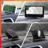 New Car Ornament Silicone 360 Rotating Phone Holder Non Slip Mat Automobile Dashboard Adjustable Angle Sticky Pad for GPS Navigation
