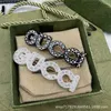 Nowy projektant biżuterii bransoletki biżuterii Naszyjnik Pierścień Pierścień Pierścień Rhinestone tylne grzywki