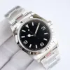 Men/Women Watches Rolx 2023 Luxury 2023 Womens 36mm Air King Selling 904L Stainless Steel Sapphire Glass Mirror jason mirror explorer