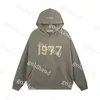 Ess Hoodies 1977 Designer Mens Felpa con cappuccio Felpa casual Donne allentate a maniche lunghe Pullover di alta qualità