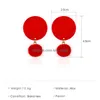 Stud Korean Winter Hair Ball Earrings Geometric Flannelette Round Tassel Ear Nail European Women Female Business Party Earring Jewel Dhfxl