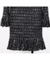 Casual Dresses 2023 Spring Luxury Designer Bright Silk Tassel Woolen Dress Women Long Sleeve Elegant BodyCon Party High Quality