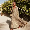 Casual Dresses 2023 Spring Bohemian Women's Long Dress Oversize Beach Elegant Female Autumn Fashion Loose Holiday Ladies Clothes