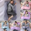 Travesseiros de maternidade Travesseiro gigante de corpo inteiro para mulheres grávidas Almofada macia e confortável para dormir de alta qualidade