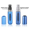 5 ml Bärbar Mini-påfyllningsbar parfymflaska med spraydoftpump Tomma kosmetiska behållare Atomizer-flaska för reseverktyg