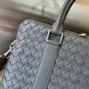 2023 Nova maleta masculina 690702 High-end personalizado qualidade bolsa de couro alça de ombro interna de grande capacidade pode ser removida casualmente estilo de negócios casual