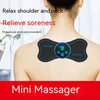 Massage Neck Pillowws Portable Mini Masseur Électrique Stimulateur De Massage Cervical Soulagement De La Douleur Soins De Santé Intelligent Patch 230602