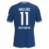 2023 24 Hoffenheim Mens Soccer Jerseys Bebou Dabbur Baumgartner Kramaric Geiger Skov Skov Ozan Kabak Kaderabek Home Blue Football Рубашки с коротким рукавом для взрослых