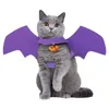 Abbigliamento per cani Ali di pipistrello Gatto Halloween Gioco di ruolo Costume Vesti vestiti Decorazione per feste