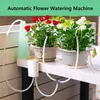Watering Equipments 2/4/8 Heads Automatic Watering Pump Controller Plant Flower Home Sprinkler Drip Irrigation Device Pump Timer System Garden Tool 230601
