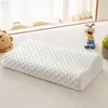 Cuscini premaman Cuscino lungo Memory Foam Biancheria da letto Protezione per il collo Rimbalzo lento a forma di onda per dormire