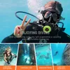 Dykmasker scuba dykmask snorkling full ansiktsmask dykning utrustning aldult snorkel simmasker syre cylinder snorkling set 230601