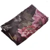 Gordijn 100 200 cm Pioen Bloemen Deur Raam Scheidingswand Volant Voor Living Slaapkamer Keuken Schaduw Drape