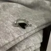 Pierścienie zespołowe modne dwukolorowe czarne pierścienie sercowe dla kobiet minimalistyczna estetyczna kropla oleju Otwarte Pierścienie Kobieta metalowa biżuteria punkowa J230602