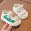 Sandalet Yaz Bebek Moda Çocuklar Günlük Spor Ayakkabıları Kızlar İçin Dış Mekan Plajı Sandalyas 0 3 Yıllık Yeni yürümeye başlayan çocuklar Zapatos Bebek 230601