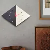 Zegarki ścienne ModernDesign Creative Rhombus Clock 55 cm kwarc Silent Kite Square Diamond for Homeroom Home Decorie Accessorie