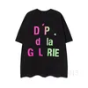 Galleryse Mens T Shirt Depts Summer Fashion Womens Designers Tees Teshirts فضفاضة قصيرة الأكمام قمم Hip Hop Streetwear Thirt T-Shirt