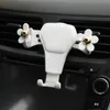 Nieuwe Diamond Crystal Zwaartekracht Auto Mount Voor Mobiele Telefoon Houder Auto Air Vent Clip Stand Mobiele telefoon GPS Ondersteuning voor iPhone Samsung Huaw