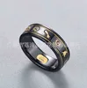bijoux de créateur bracelet collier haute qualité Xiao même antique noir blanc céramique abeille planète couple anneau droit