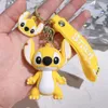 Stitzer Keychain Soft Plastic Toy Creative Pvc Starry Sky Baby Car Keychain Pendant Gift grossist