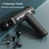 Körper Entspannung Fascial Gun Fitness LCD Display Massage Gun Professionelle Tiefe Muscle Massager Schmerzen Relief Für Körper Hals L230523