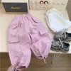 Shorts Moda Bebê Menina Menino Calça Cargo Algodão Outono Primavera Inverno Infantil Criança Criança Calças Roupas Casuais 110Y 230601