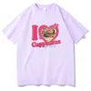 男性用Tシャツ私はカピバラのプリントメンズ女性ファッションカジュアルルーズTシャツクルーネックヒップホップマン面白いTシャツ男性Tシャツ男性ストリートウェアJ230602