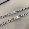 50% de descuento en joyas de diseño, pulsera, collar, anillo, elfo, calavera, pareja, pulsera con letras como el viejo Xiao Zhan, la misma pulsera