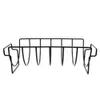 BBQ Tools Accessories Barbecue Grill Rack Non-Stick för hushåll utomhus camping Rostning Rib Rotisserie Steak Rack Holders Stand 230601