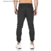 Erkekler Pantolon Erkek Pantolon Pantolon Fitness Erkekler Spor giyim Terozi Dipleri Sıska SweatPants Pantolonlar Siyah Spor Salonu Pantolon Boyut M-XXXL T230602