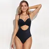 Maillots de bain pour femmes Sexy léopard rayure Monokini 2023 femmes une pièce Bikini maillot de bain corée contrôle de la mode Abdomen filles maillot de bain