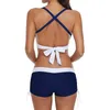 Frauen Bademode Bikini Sets Für Teenager Full Coverage Bottoms Halter Tiefem V-ausschnitt Badeanzug Frauen Nahtlose Push-Up Tops Femme