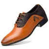 Scarpe da uomo in pelle scarpe eleganti da lavoro scarpe casual all-match scarpe ammortizzanti scarpe da uomo resistenti all'usura oversize 38-48