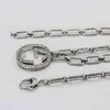 New 2023 designer jewelry bracelet necklace ring interlocking carved pattern pendant men's women's couple