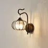 Lampade da parete Sconce Lampada creativa nordica per camera da letto Comodino Scale Corridoio Illuminazione interna Apparecchi di decorazione per interni