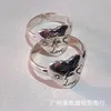 50% korting op designer sieraden armband ketting ring van bloem vogel onverschrokken woord tij blind voor liefde RI paar ring