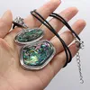 Pendant Necklaces Natural Abalone Shell Necklace Exquisite For Women Jewelry Gift Length 55 5cm