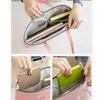 Briefcases Fashion Simple Office Commuter Bag Women Briefcase Bags For A4 Document Female Book Handbags 14.1" Laptop