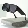 Óculos de sol da moda para homens e mulheres Letra de metal Lunette Óculos para esportes ao ar livre