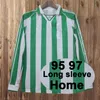 97 98 DENILSON Alexis Mens Retro Soccer Jerseys Long Rleeve 1995 1999 Olias Finidi Home Away Football Shirts Camisetas de Futbol krótkie mundury z krótkim rękawem